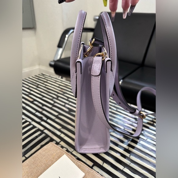 Authentic Gucci Purple and Beige mini jumbo GG canvas CrossbodyRetails$2500 - Picture 2 of 10